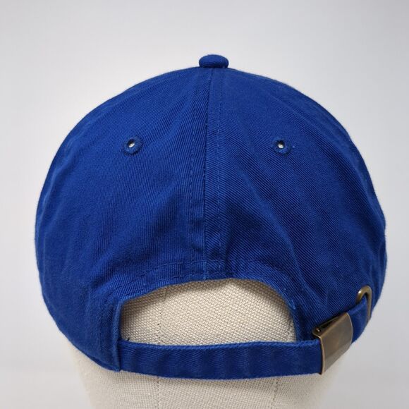 Gelante Slideback Hat Blue OS Adjustable Vented Holes 6 Panel Blank Cotton - Picture 5 of 8